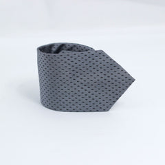 THE DOTTED CHARCOAL NECKTIE