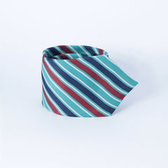 CLASSIC REGIMENTAL STRIPED POCKET SQUARE & TIE SET