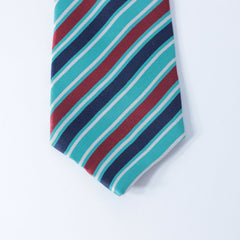 CLASSIC REGIMENTAL STRIPED POCKET SQUARE & TIE SET