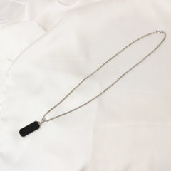 BLACK TAG MEN'S PENDANT AND CHAIN SET