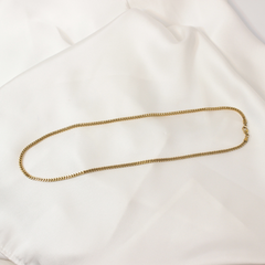 SQUAREWEAVE MEN’S GOLD CHAIN