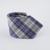 PURPLE PLAID TIE