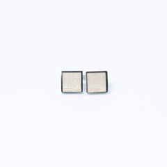 SQUARE GRID GOLD-TONED CUFFLINKS