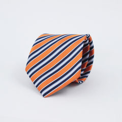 THE ORANGE REGIMENTAL STRIPED TIE