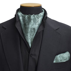 Blush Botanica Dual-Sided Cravat and Pocket Squares Set