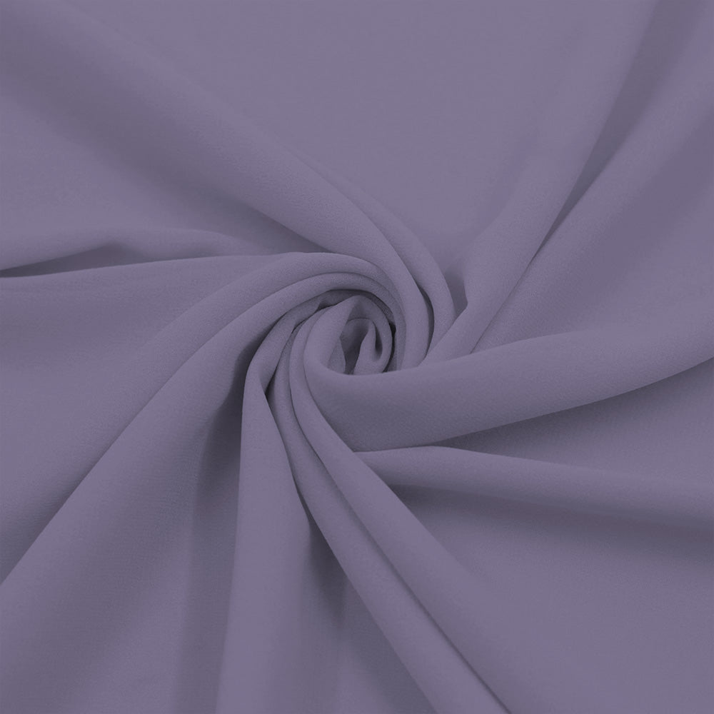 AMETHYST SMOKE GEORGETTE SCARF