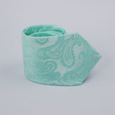 MINT GREEN PAISLEY FESTIVE TIE