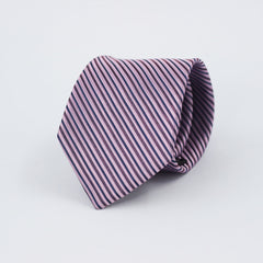 LILAC PENCIL STRIPES TIE