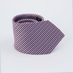 LILAC PENCIL STRIPES TIE