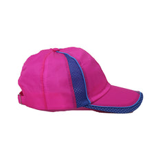 SHOCKING PINK PARACHUTE SPORTS CAP