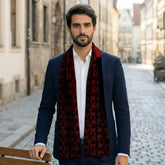 Midnight Caravan — Dual-Sided Scarf & Pocket Squares Set