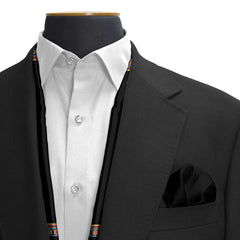 Midnight Caravan — Dual-Sided Scarf & Pocket Squares Set