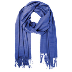 ELECTRIC BLUE LAWN SCARF