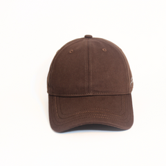 BROWN MINIMALIST BASEBALL CAP