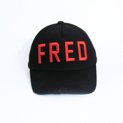 THE FRED CLASSIC BLACK BASEBALL CAP
