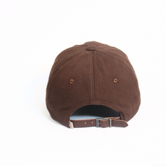 BROWN MINIMALIST BASEBALL CAP