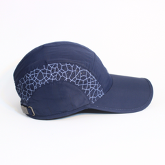 NAVY BLUE VENTURA-MOSAIC PARACHUTE CAP