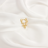 GOLD MINI STAG CHARM