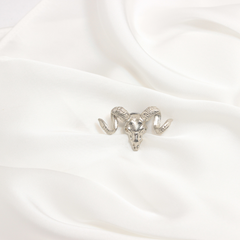 MARKHOR LEGACY PIN-SILVER EDITION