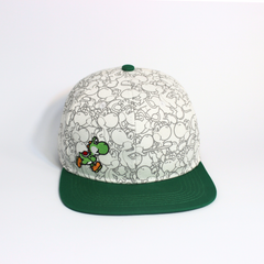 NINTENDO SUPER MARIO SNAPBACK CAP-YOSHI EDITION