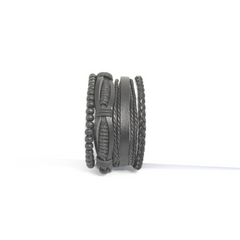 CODE BLACK BRACELET SET