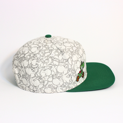 NINTENDO SUPER MARIO SNAPBACK CAP-YOSHI EDITION