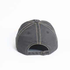 DUSTY GREY COTTON BASEBALL CAP