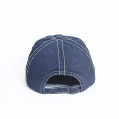 DUSTY BLUE COTTON BASEBALL CAP