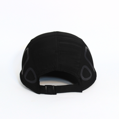 JET BLACK AERO-TRI PARACHUTE CAP