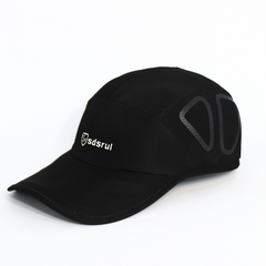 JET BLACK AERO-TRI PARACHUTE CAP