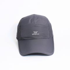 GREY VENTURA-MOSAIC PARACHUTE CAP