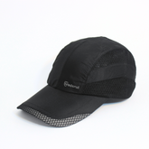 BLACK MESH-CORE PARACHUTE CAP
