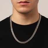 BOLD LINK MEN'S SILVER CHAIN