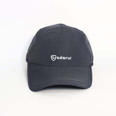 CHARCOAL GREY AERO-TRI PARACHUTE CAP