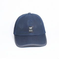 BLUE MESH LINK BASEBALL CAP