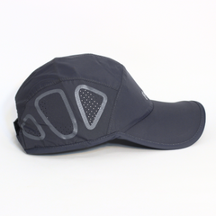 CHARCOAL GREY AERO-TRI PARACHUTE CAP
