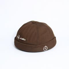 BROWN DOCKER HAT