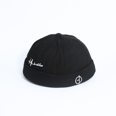 BLACK DOCKER HAT