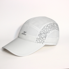 WHITE VENTURA-MOSAIC PARACHUTE CAP