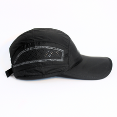 JET BLACK DRIFT EDGE PARACHUTE CAP