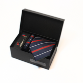 BLUE REGIMENTAL STRIPED COMBO BOX