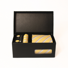 THE YELLOW MULTI STRIPED COMBO BOX