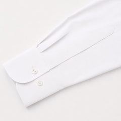 WHITE REGULAR FIT FORMAL SHIRT