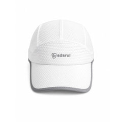 WHITE AERO MESH PERFORMANCE CAP