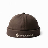 BROWN DOCKER HAT
