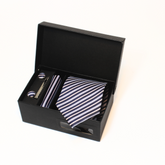 THE BLUE MULTI STRIPED COMBO BOX