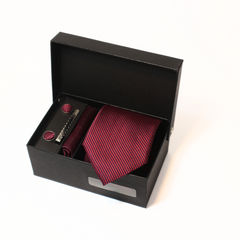 MAROON & DEEP BLUE CHECKERED COMBO BOX