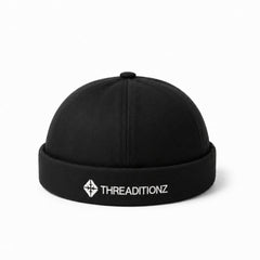 BLACK DOCKER HAT