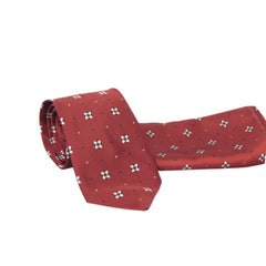 OXFORD MAROON TIE SET