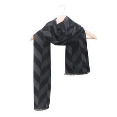 ZIGZAG DRIFT WOOL WRAP